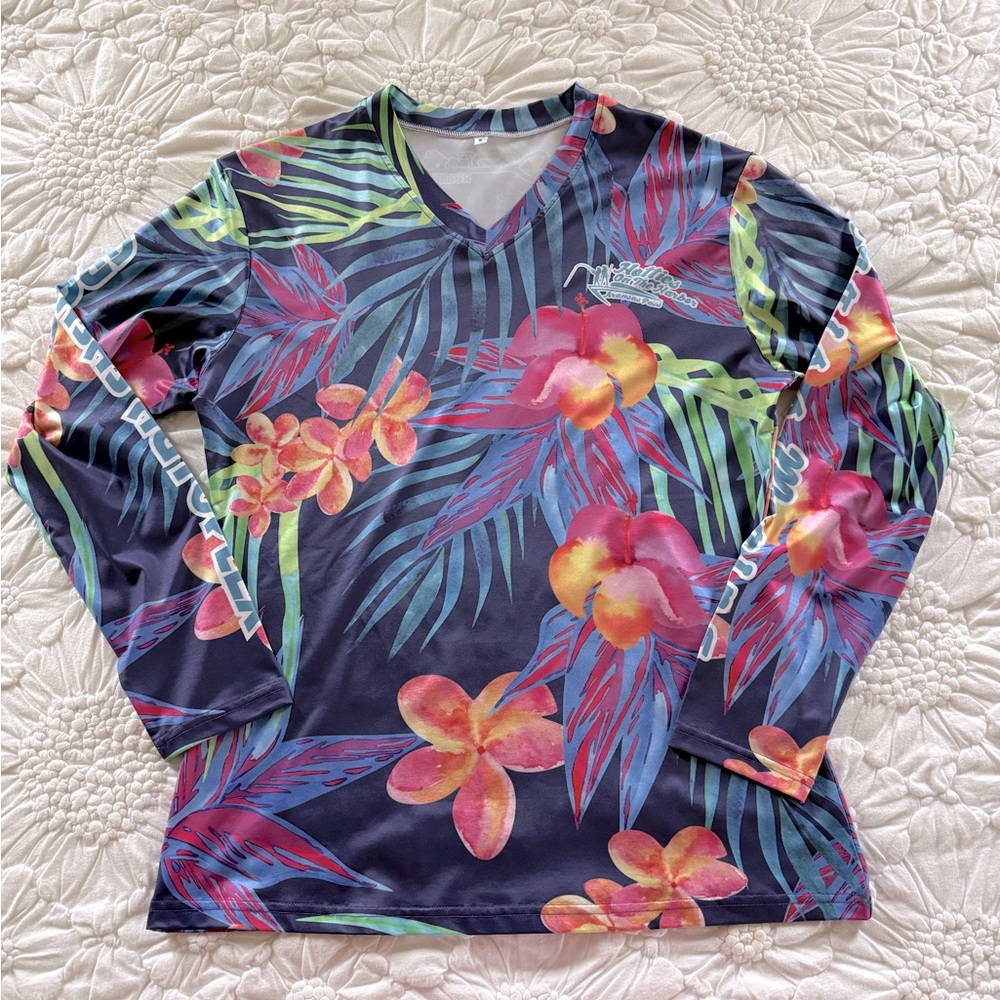 Floral UV Fishing Shirt